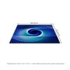 Tuniu Optical Illusion Rug, Blue Space Warp Floor Mat, Geometric Design Home Decor, Non-Slip Living Room Carpet