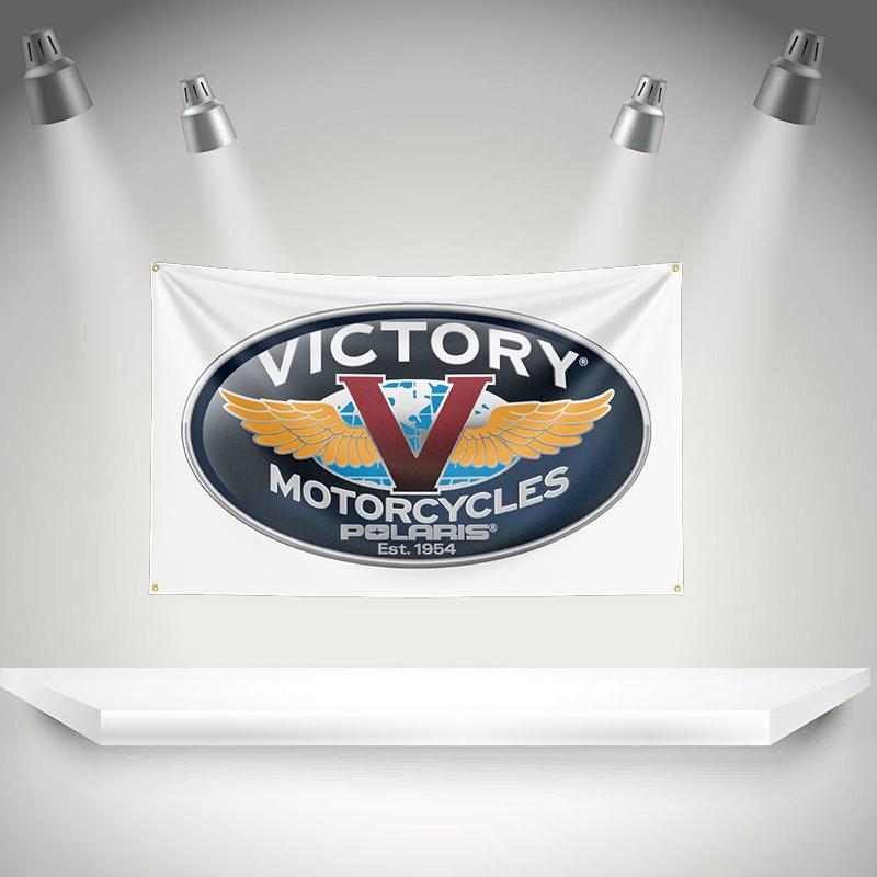 Vvictorys 9 Motoröl Flagge Hintergrund Wandteppich HD-Druck Ausstellung Rennmotor-Fans Veranda Garage Dekoration