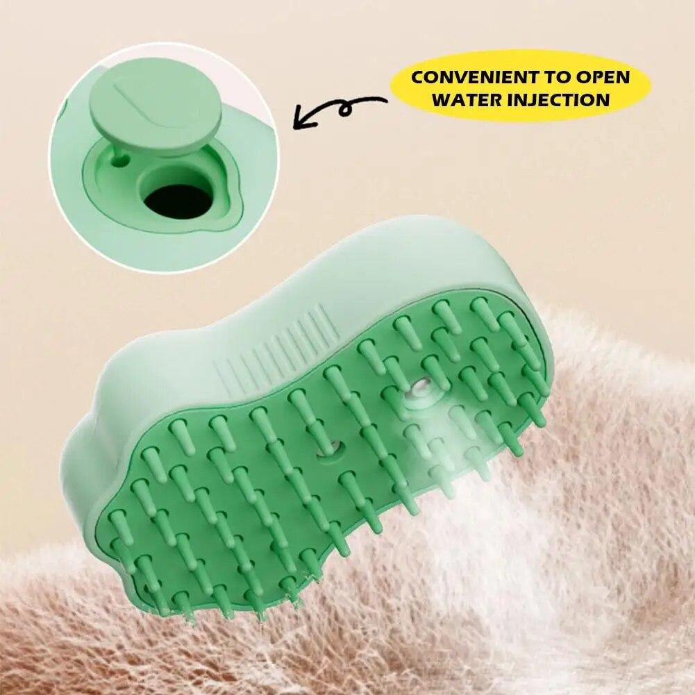 Cat Steam Brush Steamy Puppy Brush Electric Spray Cat Hair Brushes For Massage Pet Grooming Comb Hair Removal Combs New