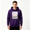 Men Anime Blue Eyes Character Print Pullover Hoodie Casual Long Sleeve Sweatshirt for Daily Wear