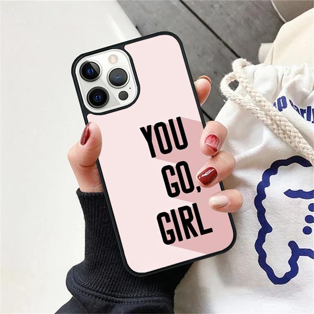 Pink Workout Motivation fitness Gym quotes Phone Case Cover For iPhone 17 Air 15 16 14 13 12 Pro Max 11 Pro Max Plus