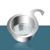 Stainless Steel Swan Sink Strainer Basket Filterable Sink Caddy Organiser Multifunctional Basket Vegetables Fruits Wash Basket
