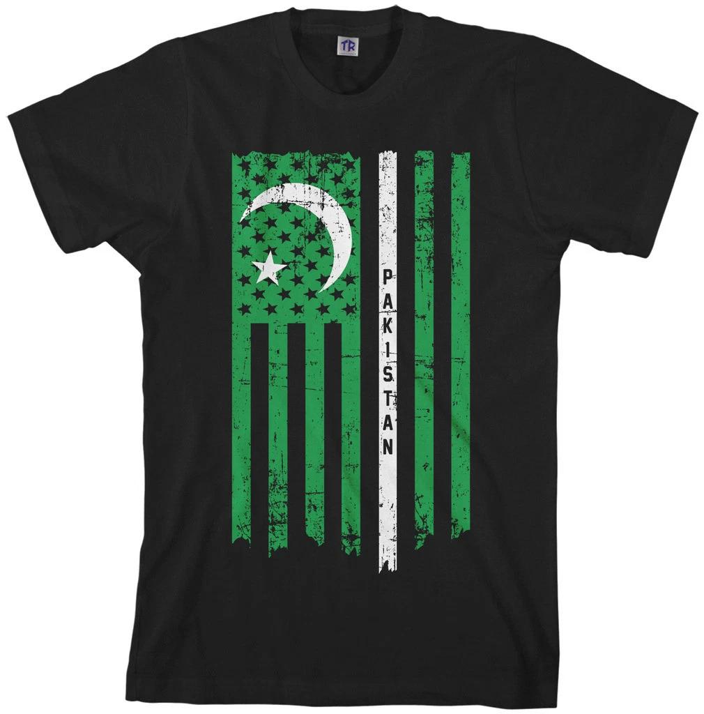

Pakistani American Flag Men s T shirt Pakistan US Pride 3XL