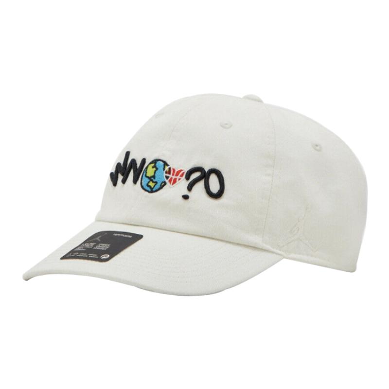 Jordan Baseball Cap Unisex Black White Jordan CW5559