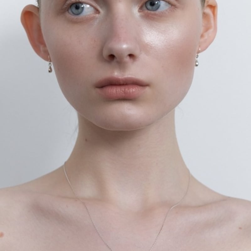 

LOVE ME MONSTER [Silver] Tini Pearl Drop Necklace (L251MNK050) SILVER