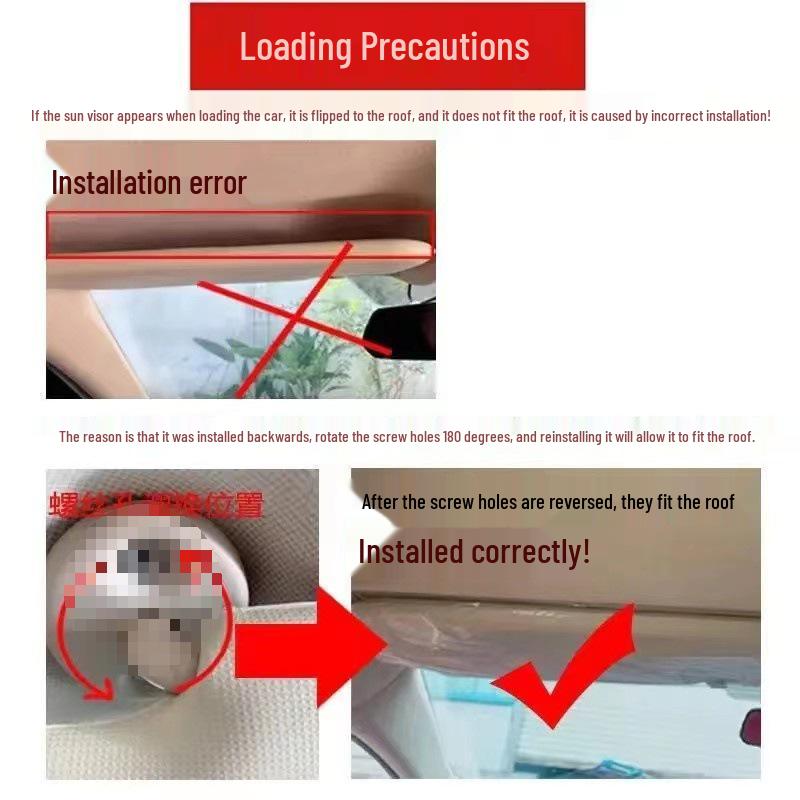 

Toyota Corolla Levin Sun Visor with Makeup Mirror Sunshade Board