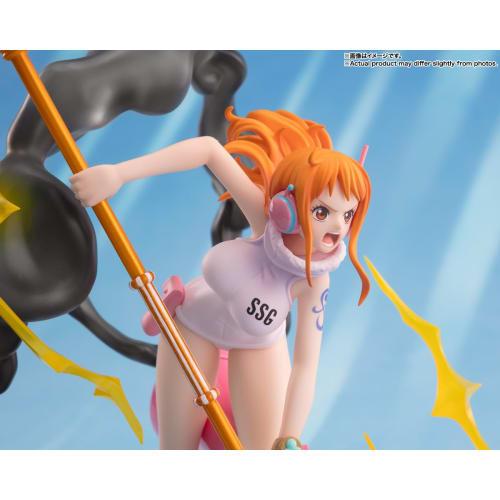 TAMASHII NATIONS Figuarts ZERO ONE PIECE Super Fierce Battle Nami -Thunder- Approximately 170mm PVC & ABS Painted Complete Figure