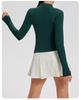 Lulu Women's Quick-Dry Yoga Jacket: Long Sleeve Cardigan for Running, Cycling, and Fitness - Perfect for Autumn and Winter