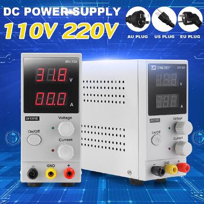 110V/220V Adjustable 0-30V 0-10A Digital DC Power Supply Switching Power Supply DC Regulated Power Supply