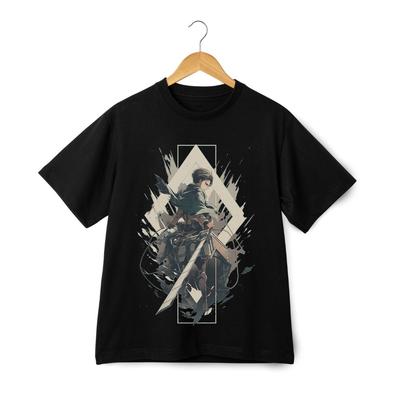 Attack on Titan Levi Ackerman Unisex Grafik T-Shirt Anime Manga Cool Lässiges T-Shirt