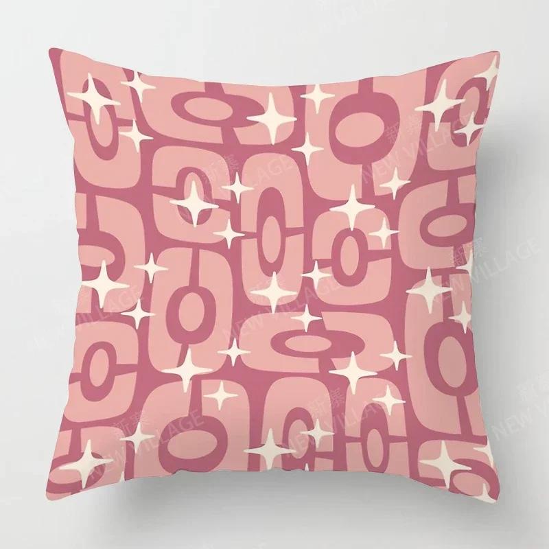 Nordic Fall Home Decor Autumn Throw Pillow Case Sofa Cushion Cover Modern  Geometry