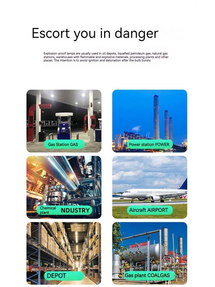 Explosion-proof Flashlight Hand Lamp High Brightness High Power Anti-static Industrial Flashlight For Industrial Chemical
