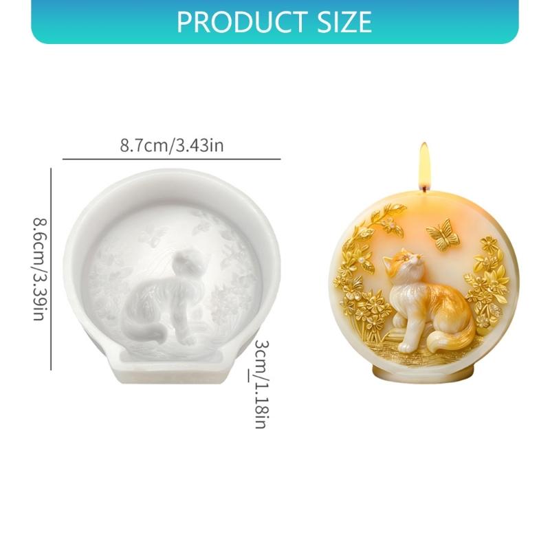 Food Grade Silicone Animal Mould For Candle Soap Chocolate Candy Making Craft Projects Creative Time
