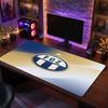 FC Zürich Thema Muster Mauspads, Fußball Logo Design XXL Gaming Schreibtischmatte Rutschfeste Computer-Mauspad