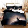 Cool Vintage Rose Fox Planet Pattern 3 In 1 Bedding Set Quilt Cover With Two Pillowcases Sweet Bedroom Home Gift Little Prince A