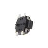 10Pcs/Lot Micro Switch Smd 4Pin Side By Light Touch Button Switch Key For Mobile Phone 3X3.5 Surface Film With Column