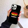 Germany Flag National Emblem Phone Case for iPhone 17 Air 16 PRO MAX 15 14 PLUS 11 12 13 Back Cover Fundas Shell