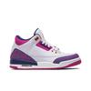Air 3 Retro GG 'Barely Grape' (унисекс) Детские баскетбольные кроссовки Barely Grape / Hyper Crimson / Fire Pink 441140 500