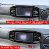 RHD FOR DAIHATSU MIRA 2017-2025 ABS car front dashboard center Console Decoration Frame navigation center air vent panle cover