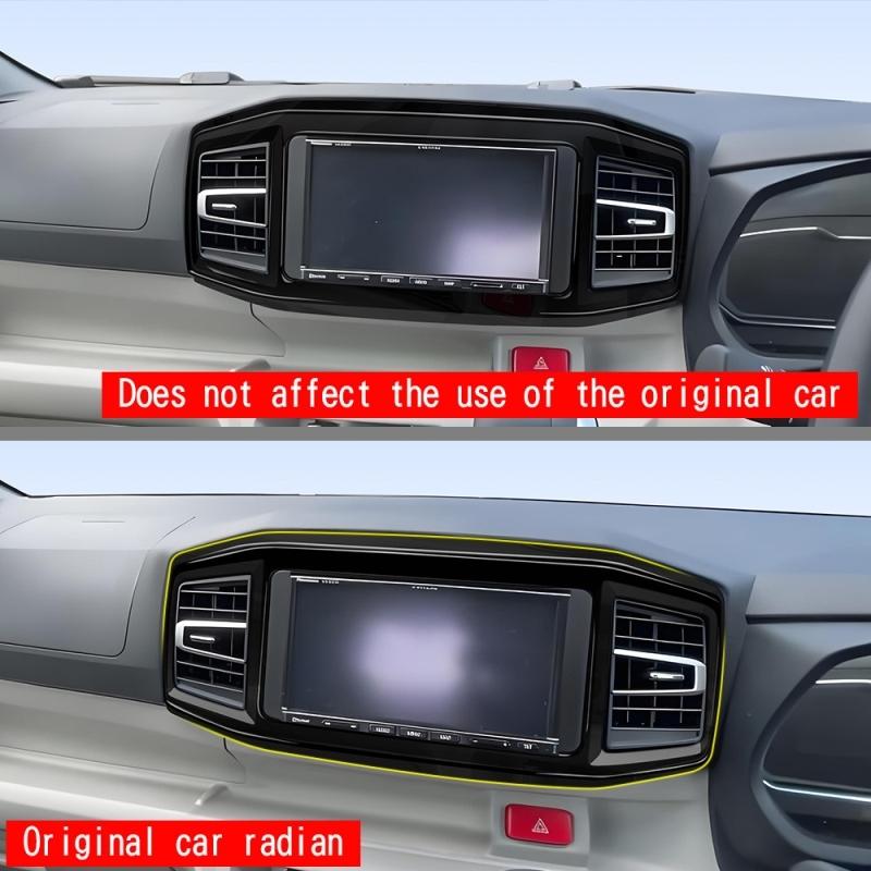 RHD FOR DAIHATSU MIRA 2017-2025 ABS car front dashboard center Console Decoration Frame navigation center air vent panle cover
