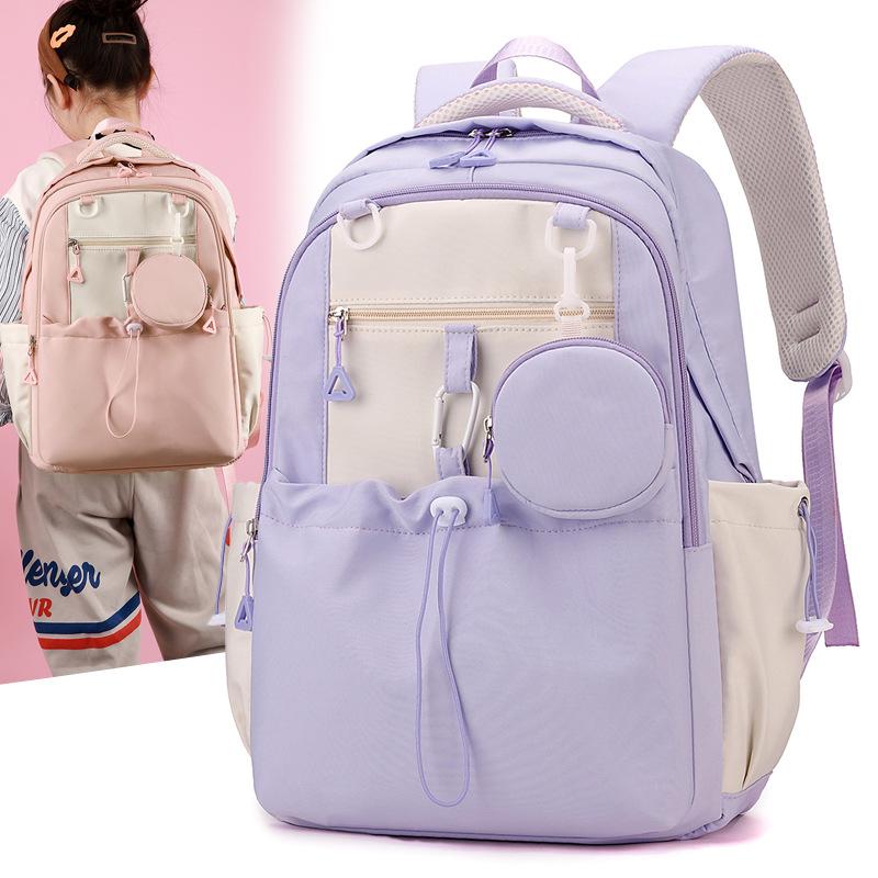 Versatile College-Style Backpack For Women Casual And Cute Travel Backpack For Middle And High School Students