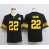 Pittsburgh Steelers Haftowana Koszulka Rugby Męska Damska Luźny Krój Bawełna Krótki Rękaw Odzież Sportowa