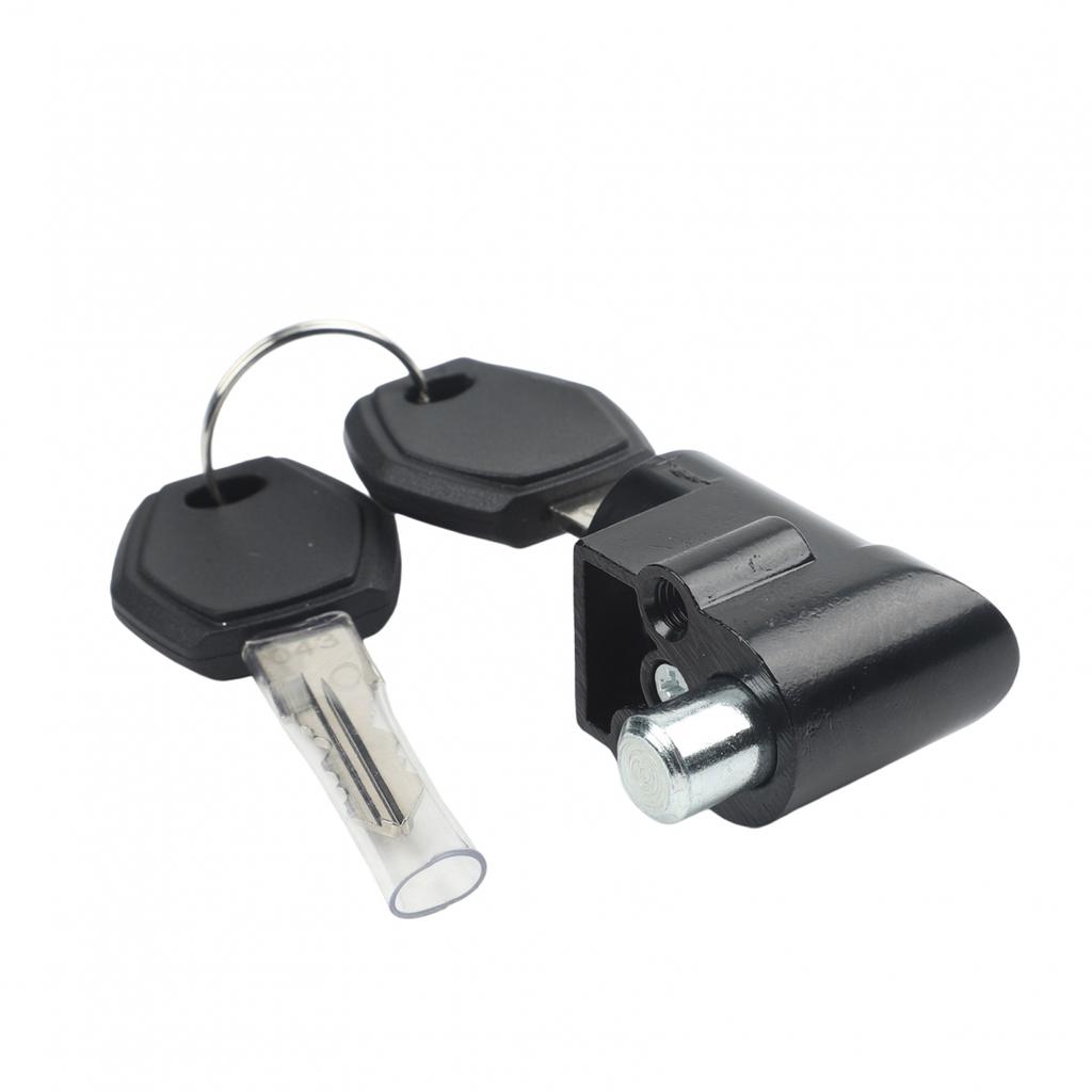 Premium Alluminum Alloy Lock with Ignition OnOff Key for For polly Battery Case
