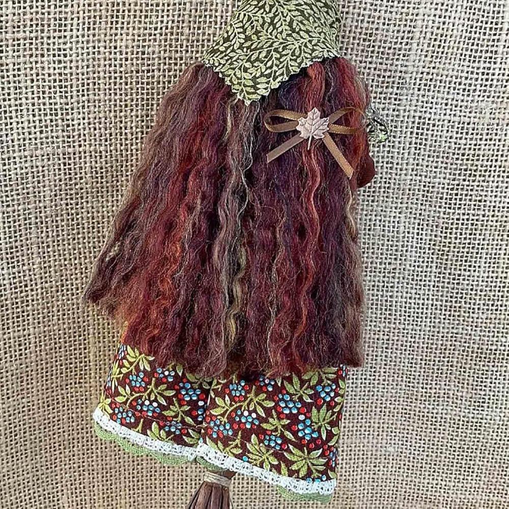 Kitchen Witch Doll Handmade Kitchen Witch Doll for Good Luck Enchanting Good Luck Charm Cooking Dolls