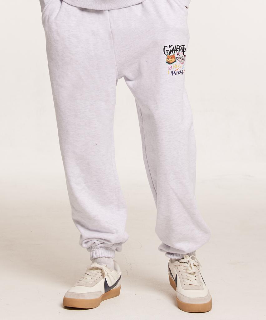 CREAM SODA LAB [Double Jd] Paku X Hatcat Jogger Pants Melange