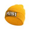 Winter Mama Letter Mini Solid Color Skullies Beanie Hat Outdoor For Women Hip Hop Knitted Caps Girl Casual Warm Ski Beanies Cap