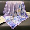 Hangzhou Silk High end Versatile Thin Scarf Shawl with Spring and Autumn Style Autumn and Winter Style Fashionable New Style