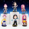 Kpop Demon Hunters Anime Figure Toys Cute PVC Movable Joints Action Figure Model Dolls Kids Birthday Decoration Toy Gifts