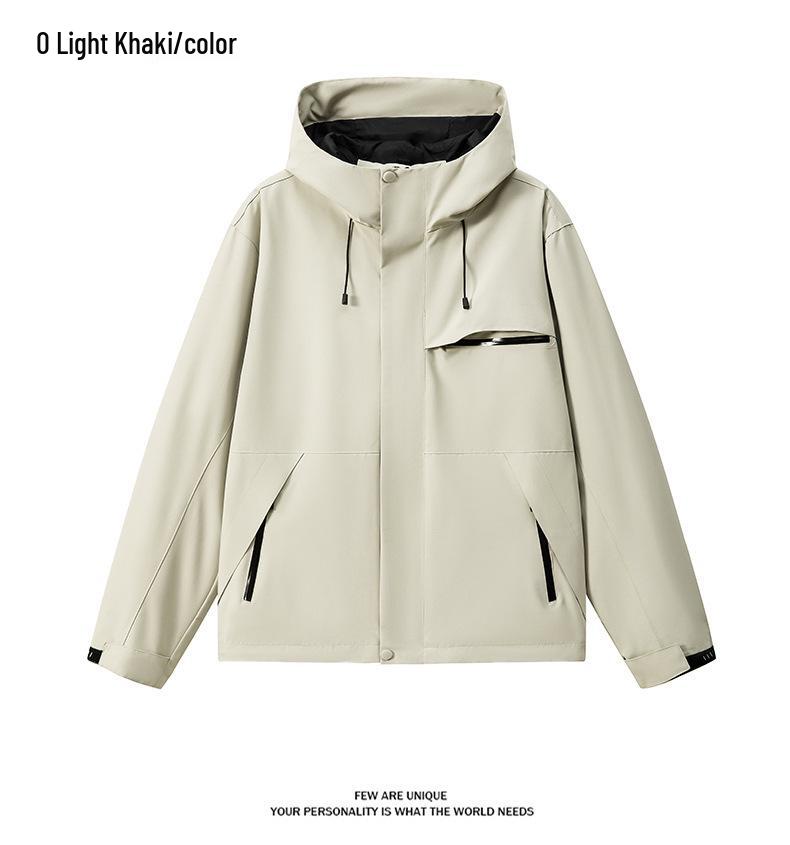 Stylish Outdoor Windproof Waterproof Soft Shell Jacket for Youth