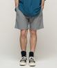 CARGOBROS Point Label Logo Washer Shorts (Grey)