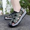 Fashion Outdoor New Men's Breathable Hollow Out Anti Slip Beach Shoes 2025 Summer Fashion Brand Men's Comfortable Soft Soled Sandals