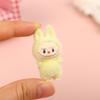 1Pc Kawaii Toys Gift Cartoon Labubu Standing Posture Series Mini Flocking Exquisite Cute Doll Diy Pendant Accessories Decoration