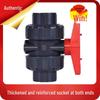 Reinforced UPVC Double Union Ball Valve
