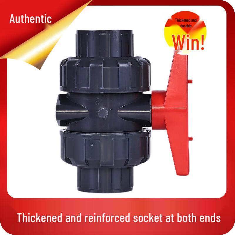 Reinforced UPVC Double Union Ball Valve