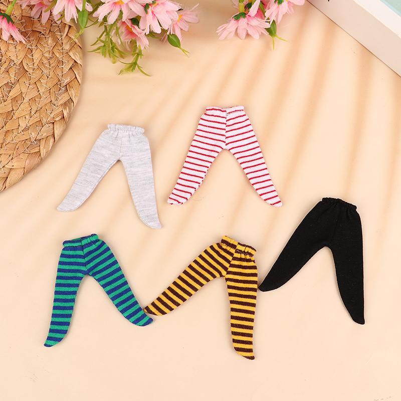 Doll Pantyhose Clothing Doll Pants Dolls Trousers Clothes And Accessories Dress Up Toys For 1/12 Doll Ob11