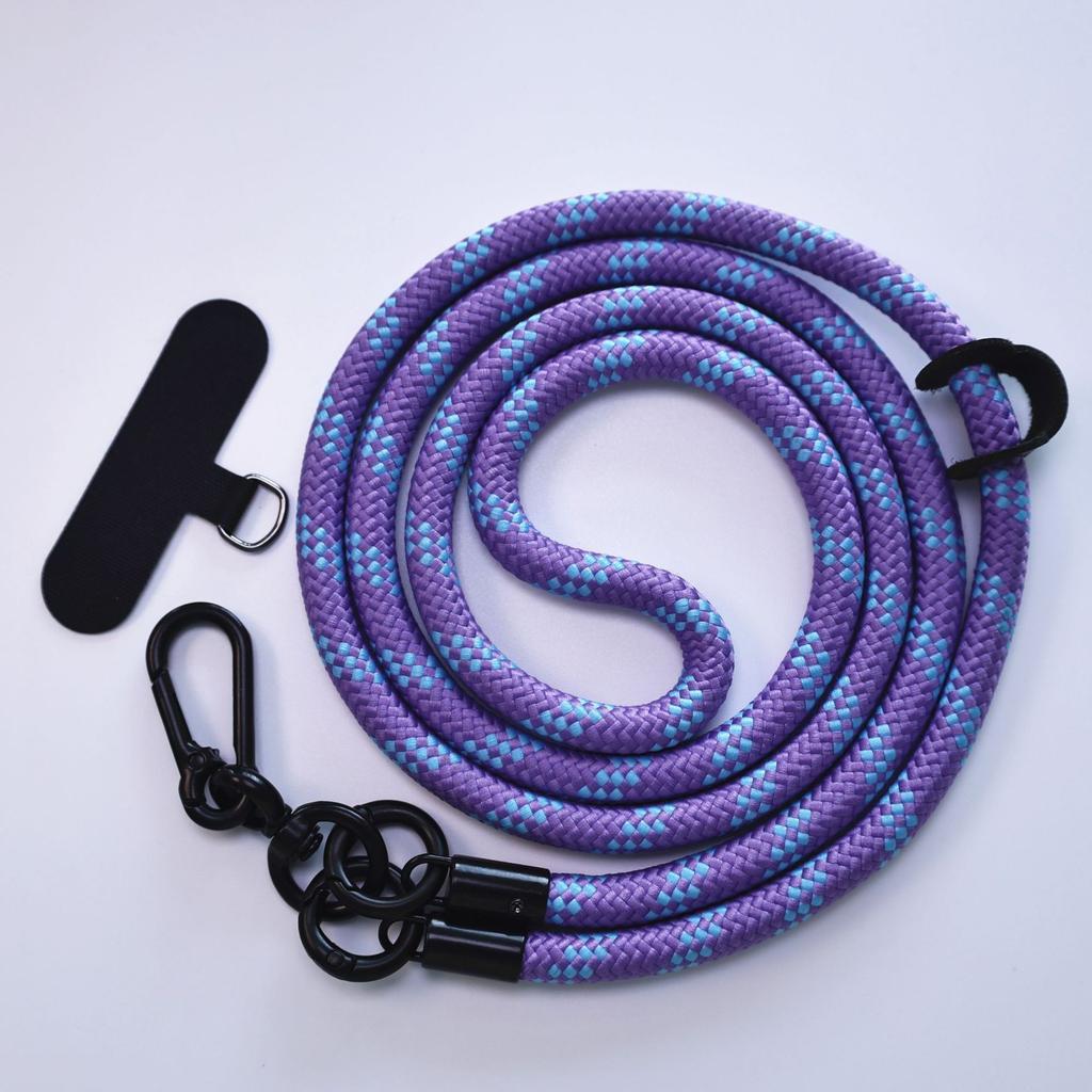 Wrist Mobile Phone Rope Pad Adjustable Crossbody Lanyard Multi-functional Mobile Phone Pad Lanyard Anti-loss Spring Lanyard