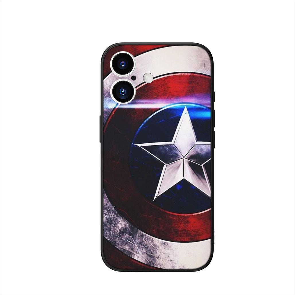 

Captain America Shield Marvel Case for Motorola Moto G54 G05 G24 G55 G75 G85 G15 G57 G86 Power Edge 50 30 Ultra Fusion neo Pro Motorola Moto G55