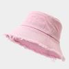 Cotton Vintage Sun Hat With Wide Brim For Summer Outdoor Casual Women
