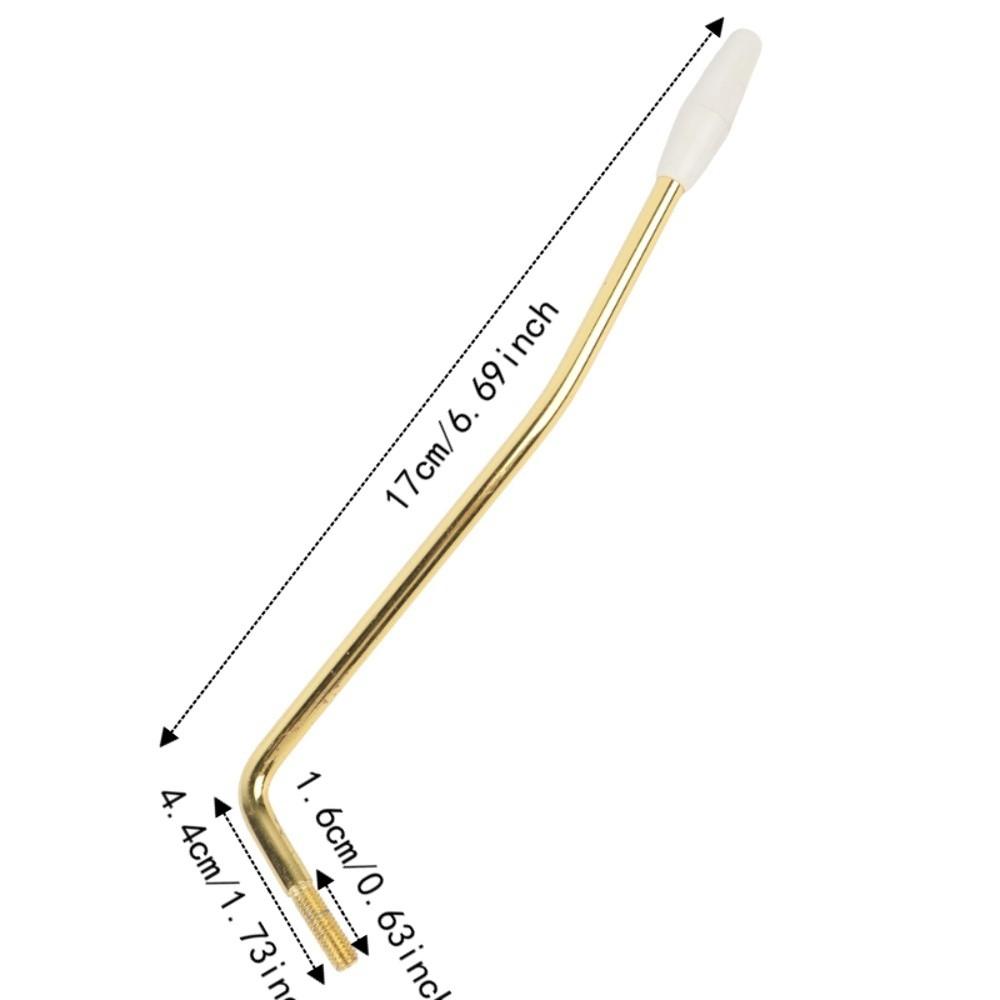 Alavanca Whammy Metal Rosca Dourada/Prateada/Preta Braço de Tremolo Profissional Para Guitarra Elétrica