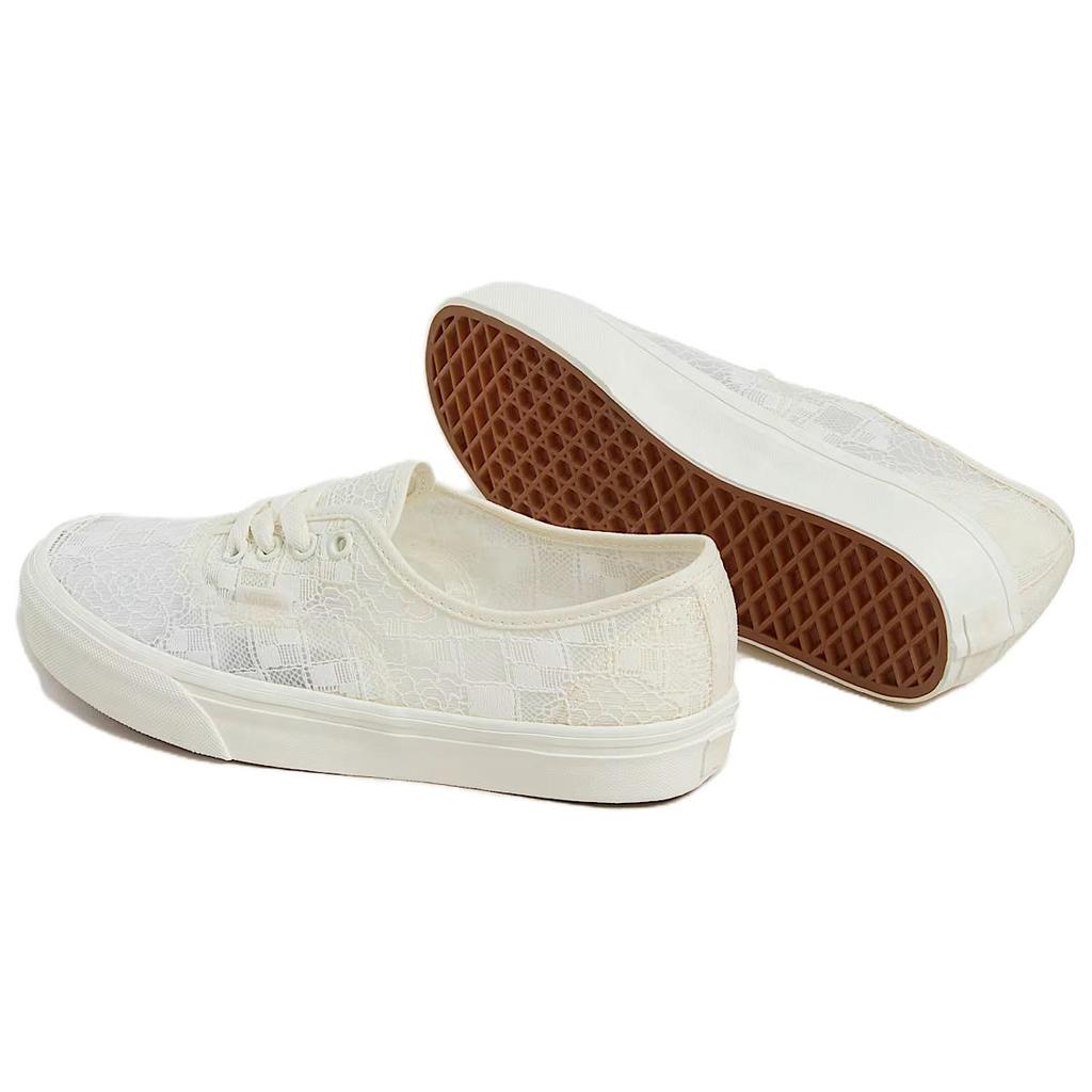 Vans Authentic Fashion Comfortable Durable Low Top Skate Shoes Unisex Sneaker White VN000D8BCCZ