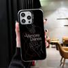 The Vampire Diaries Soft Phone Case for iPhone 15 16 17 Pro Max 17Air 16E 14 Plus 13 12 Mini Shockproof Cover Back Shell