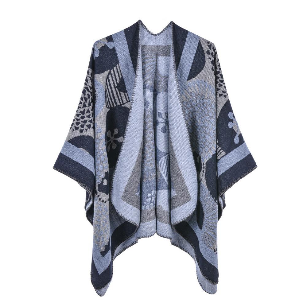 Women S Fashion Warm Scarf Cape For All Seasons
