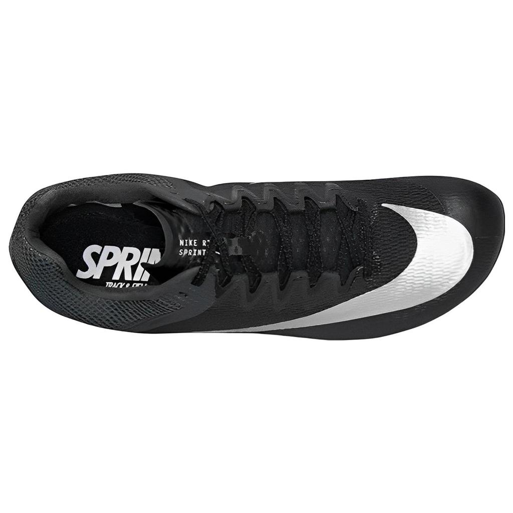 New Nike Air Zoom Rival Sprint Spikes 'Black Metallic Silver' DC8753-001