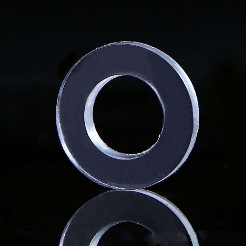 4-Minute Shower Head & Hose Kit: Flat/Round Washers, Silicone Gasket Accessories