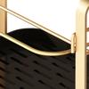 Cup Holder Storage Rack 2-Tier - Multifunctional Drying Rack with Drip Tray Drain Organizer for Wine Tea Coffee Glasses & Cups