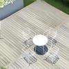 WEZHO Outdoor Patio Round Dining Set